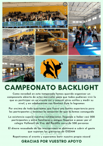 Campeonato Backlight